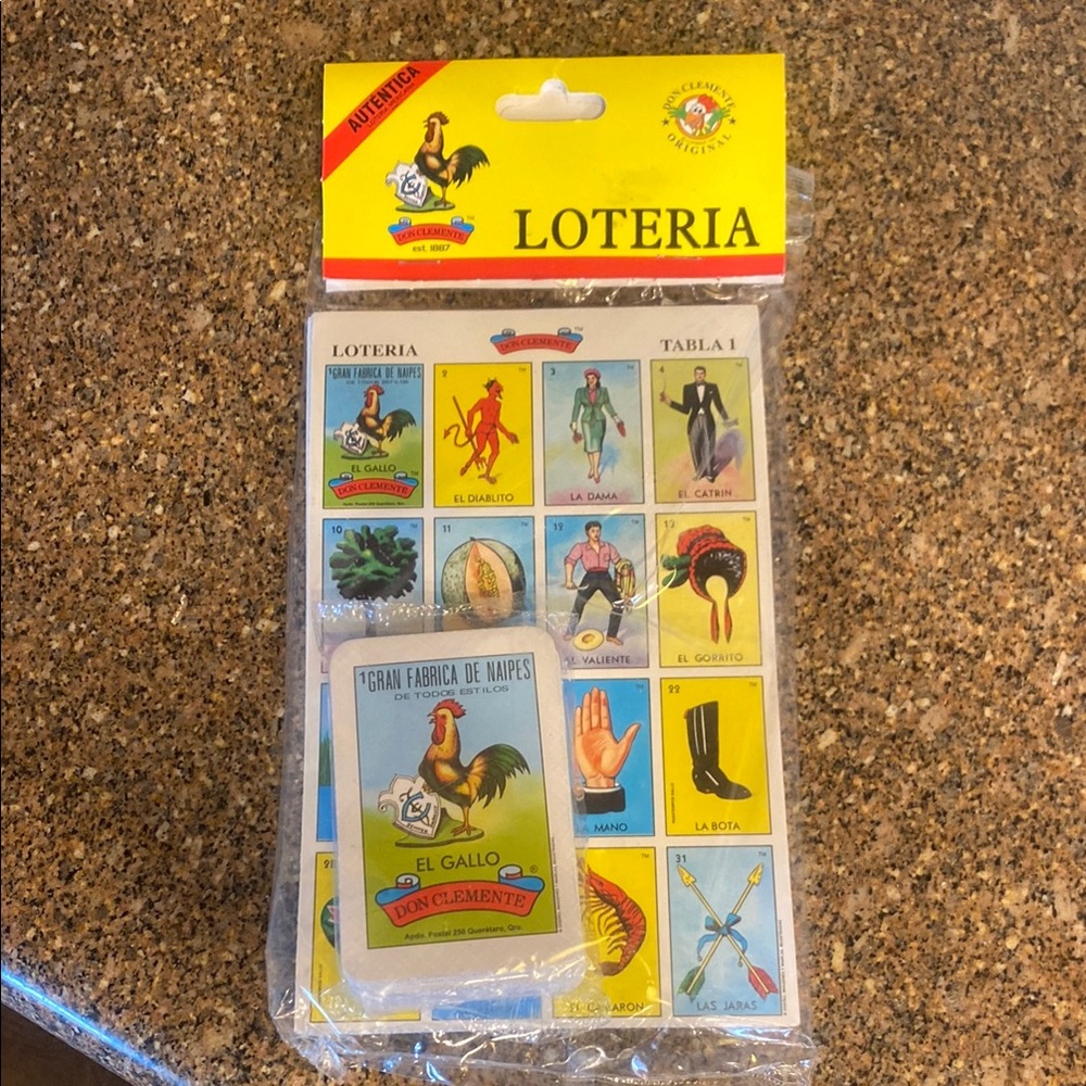 Loteria Card Game Set